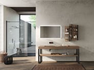 Urban legstand vanity in luxury bathroom