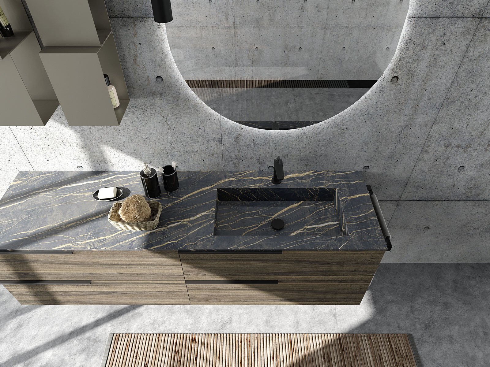 Urban Standard Height Vanity with HPL Countertop