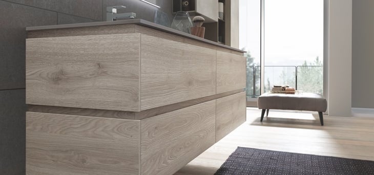 Urban Vanity with groove detail