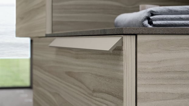 Fly handle on Urban Vanity