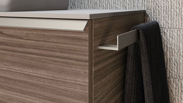 Urban Standard Height Vanity Towel Hook