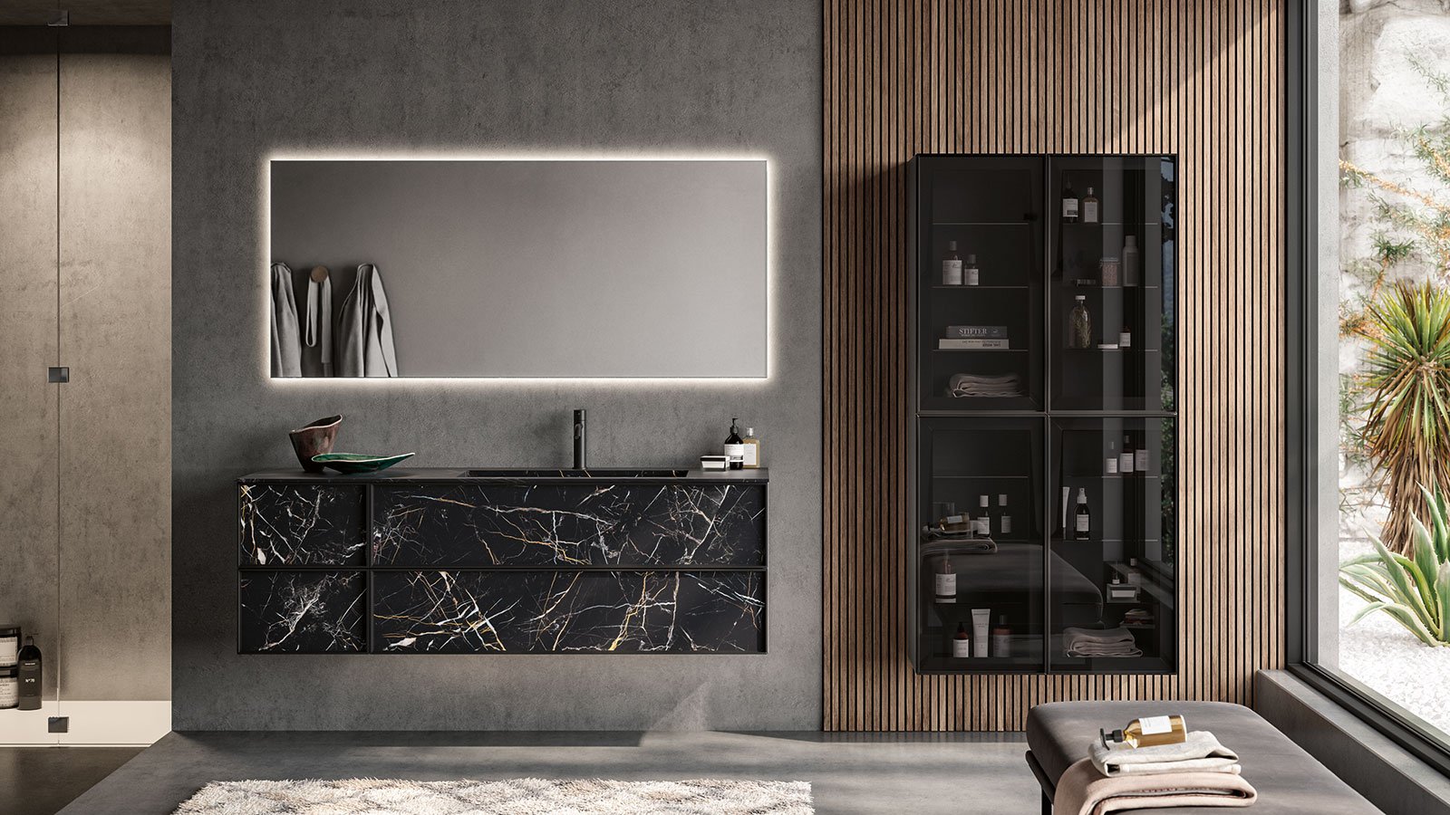 Class vanity and storage collection