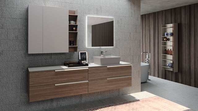 Urban standard height vanity