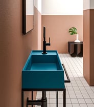 Tuby anime basin console in blue