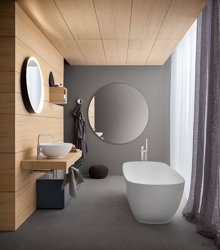 Catino white bathtub