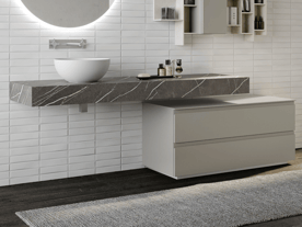 High Pressure Laminate (HPL) Countertops | Hastings Bath Collection