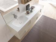 all white luxury bathroom vanity