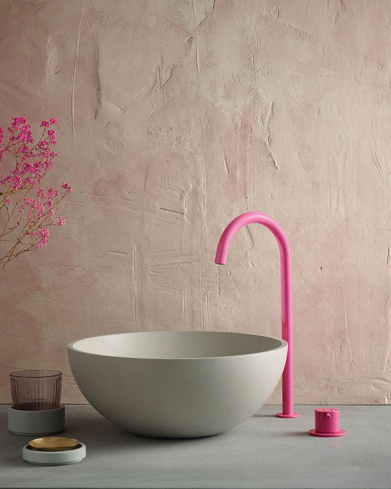 Vola pink faucet