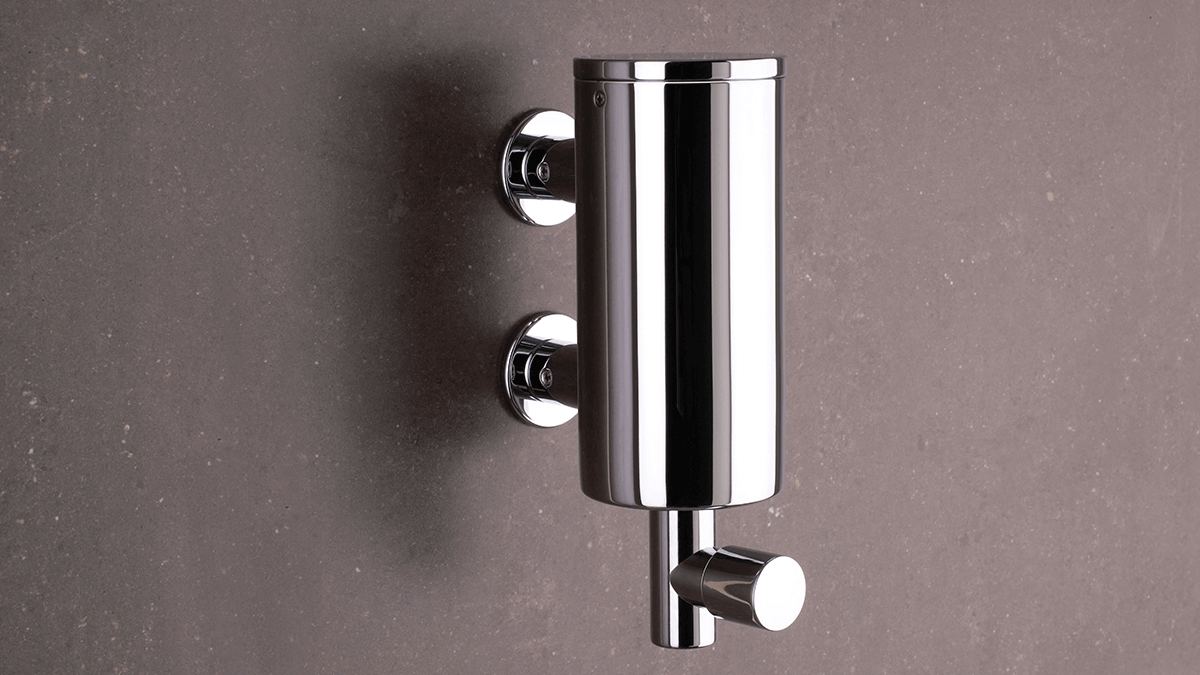 VOLA chrome soap dispenser 