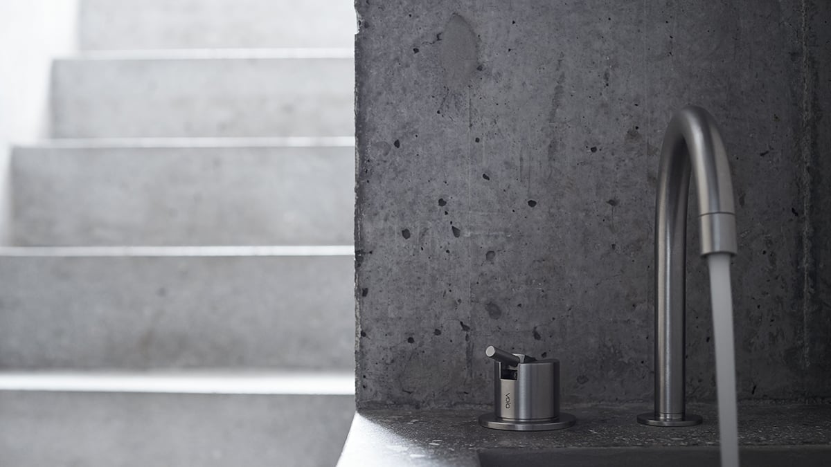 VOLA deck-mount faucet