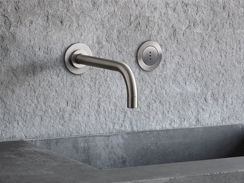 Wall-mounted touch-free VOLA faucet