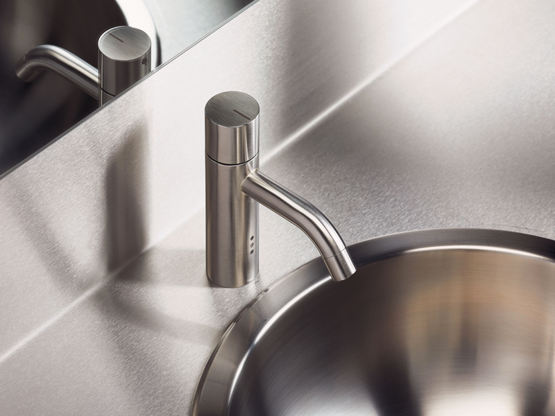 Deck-mounted VOLA faucet