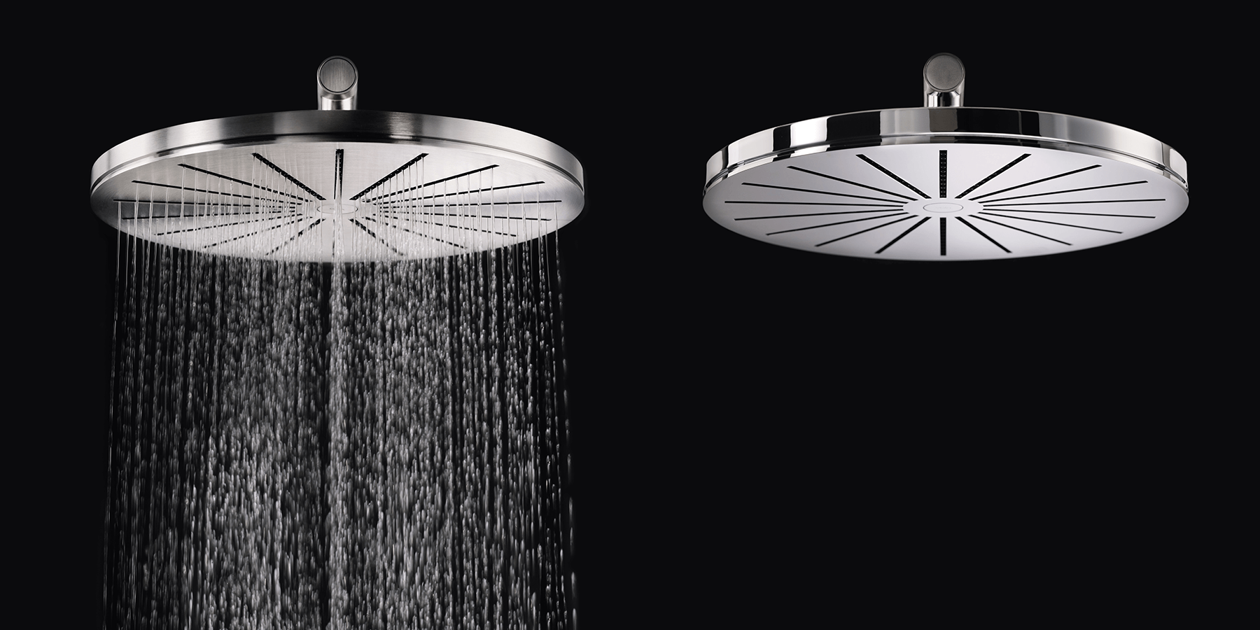 VOLA ceiling-mount shower heads