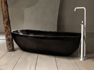 modern VOLA freestanding tub filler