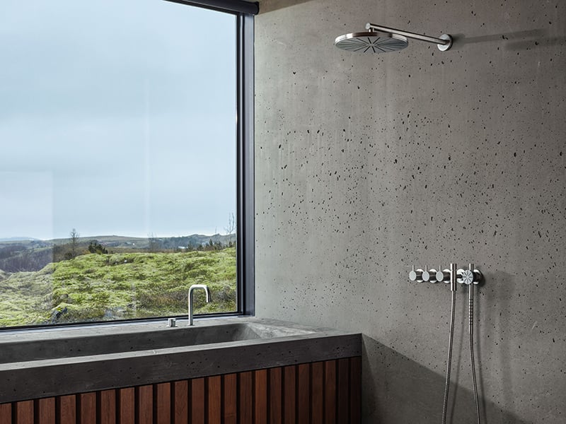 VOLA Tub filler and shower system