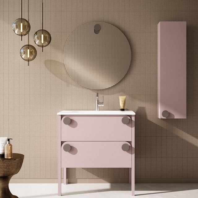 Dot mirror pink 1