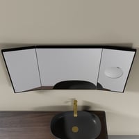 Fold Rectangular Mirror