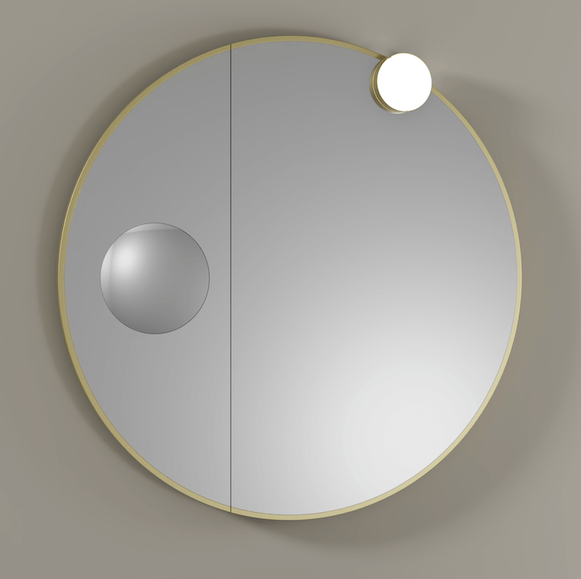 Fold Round Mirror