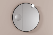 Fold Round Mirror