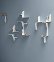 Tulip Dual Shelf Abstract Lifestyle