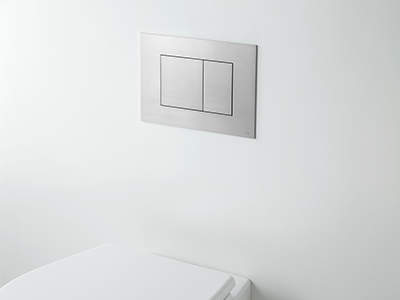 VOLA wall-mounted bathroom push plate