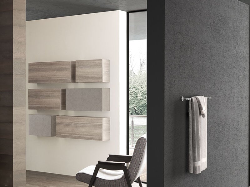 Horizontal gray storage