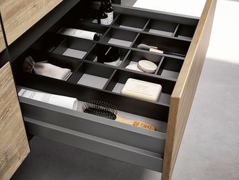 Mako vanity inner drawer organizer