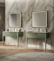 Two Lame bathroom vanities