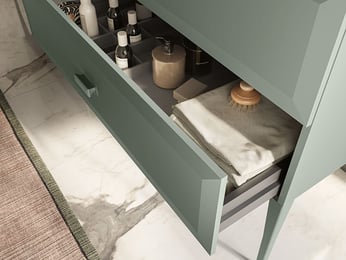 Mako bathroom drawer detail