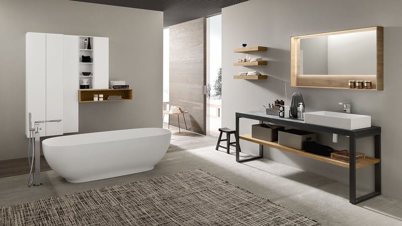 luxury leg stand bathroom vanity