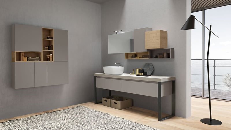 Urban Legstand on luxury vanity
