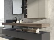 Urban vanity countertop and lower storage