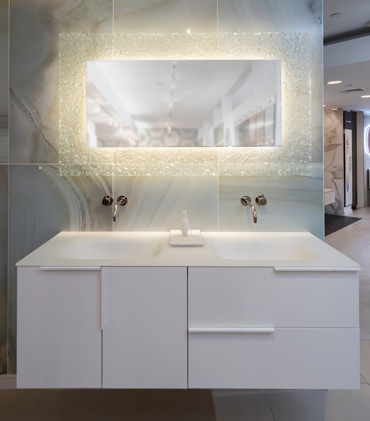 Urban Standard Height All White Vanity