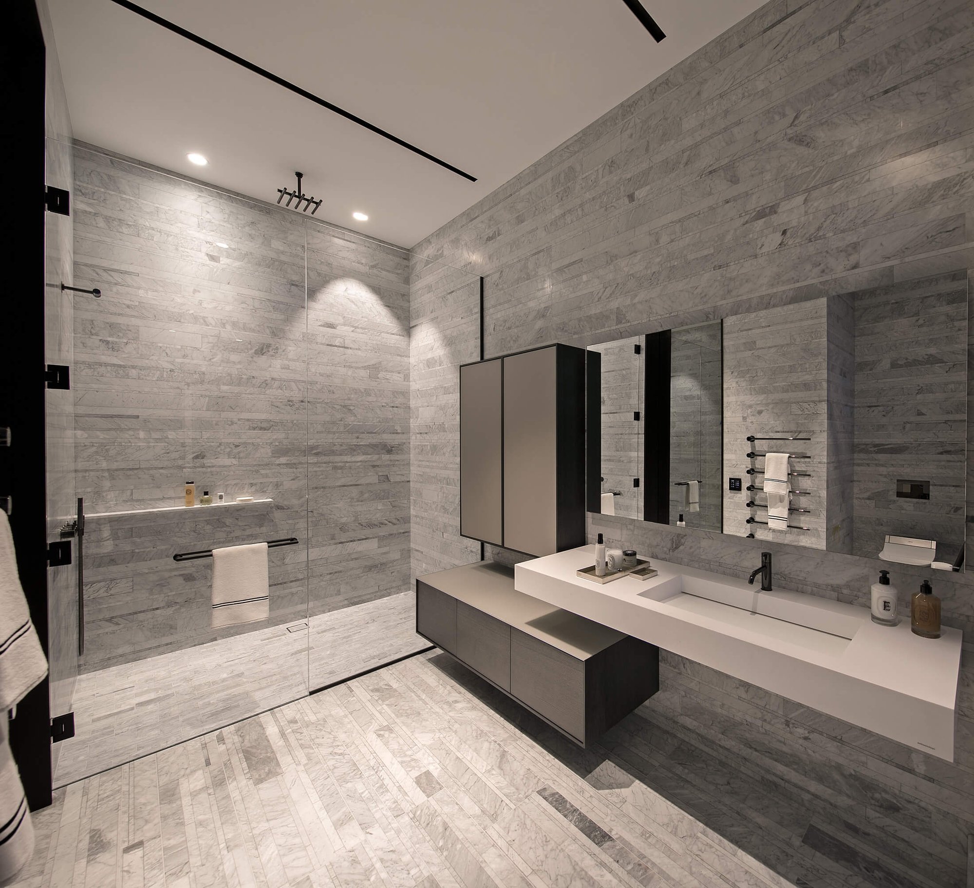 Luxury bathroom with VOLA fixtures