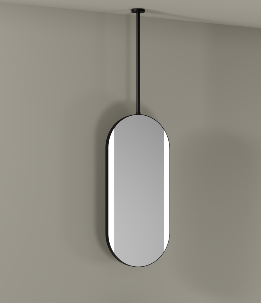 The ceiling mounted Punto Mirror.