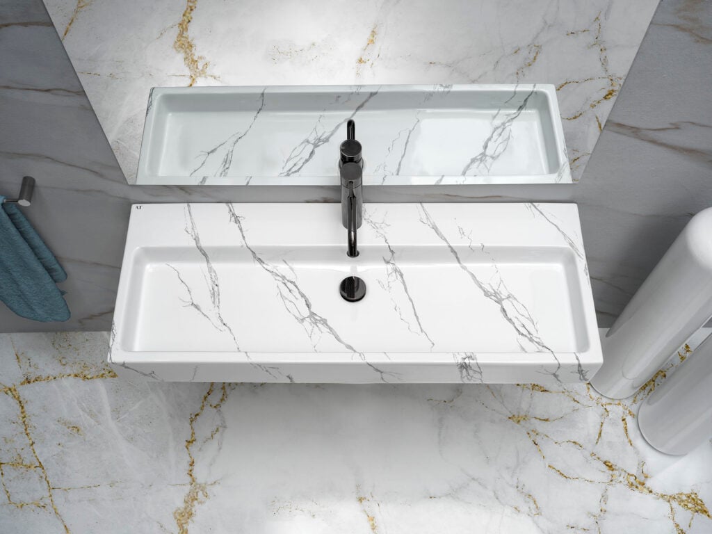Wall-mount sink