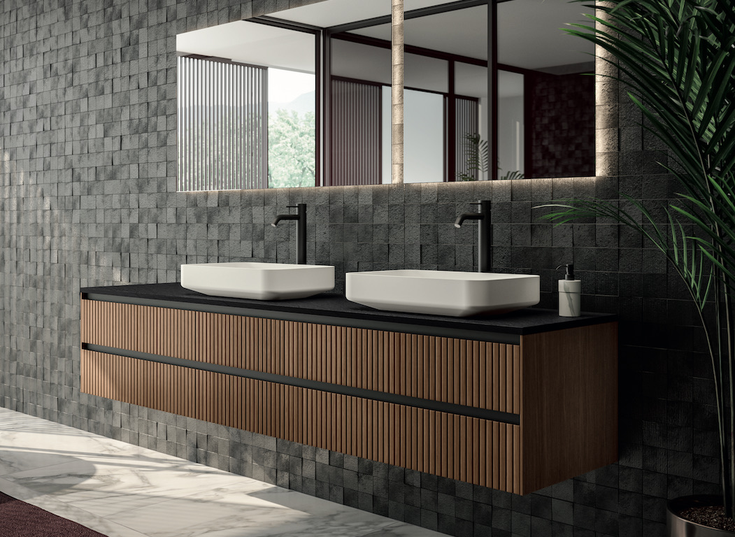 Double Frame Vessels on luxury vanity