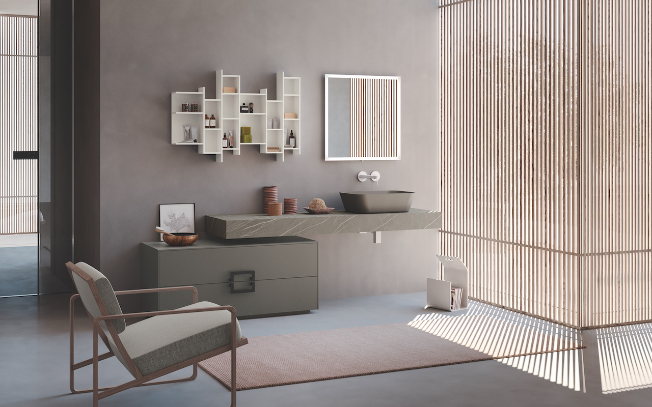 Urban Blade Vessel in Luxury Bathroom