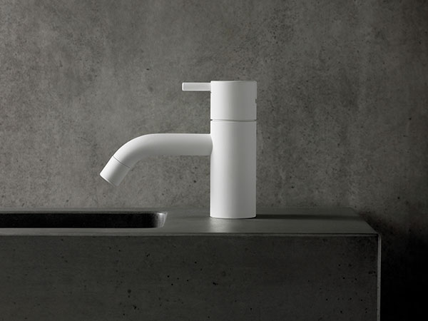 VOLA HV1 white matte faucet