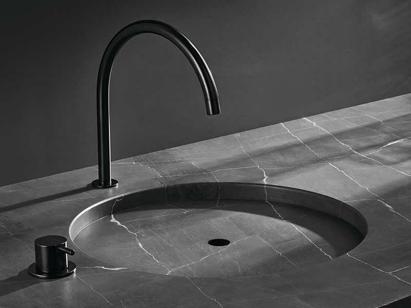 Vola black faucet